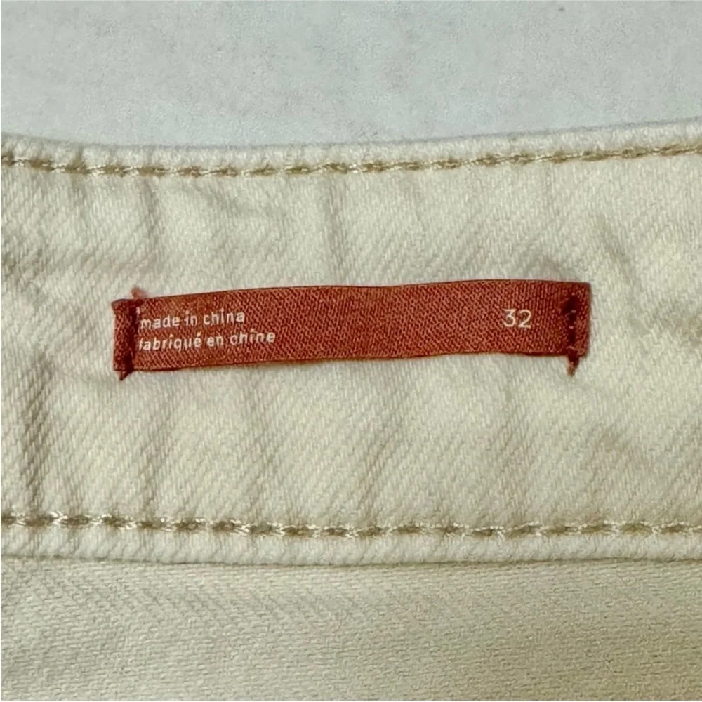 Anthropologie Pilcro Distressed
Jean Shorts Cream Size 32 - Picture 5 of 5
